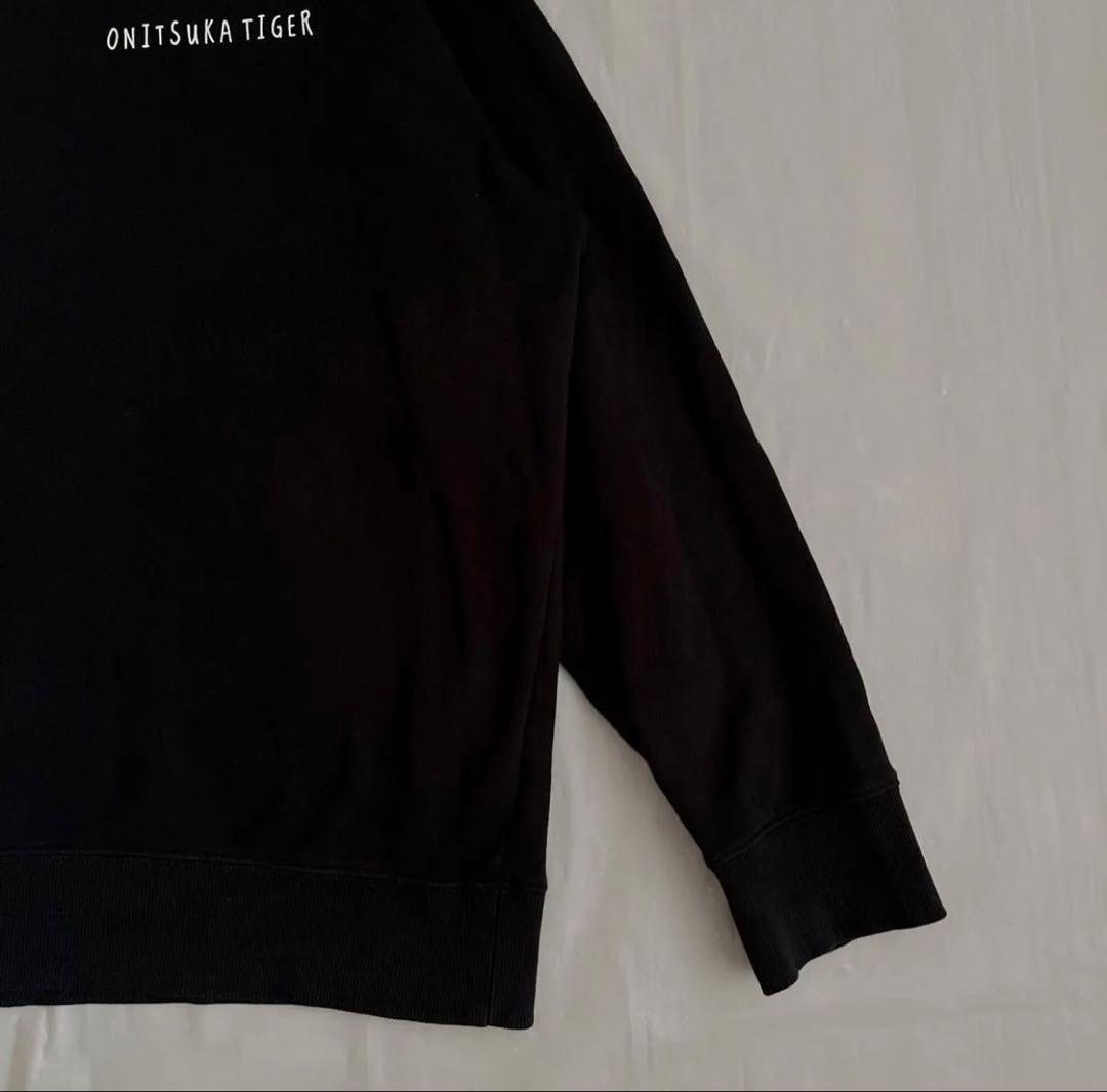 オニツカタイガー　トレーナーバックロOnitsukaTiger ユニセックス