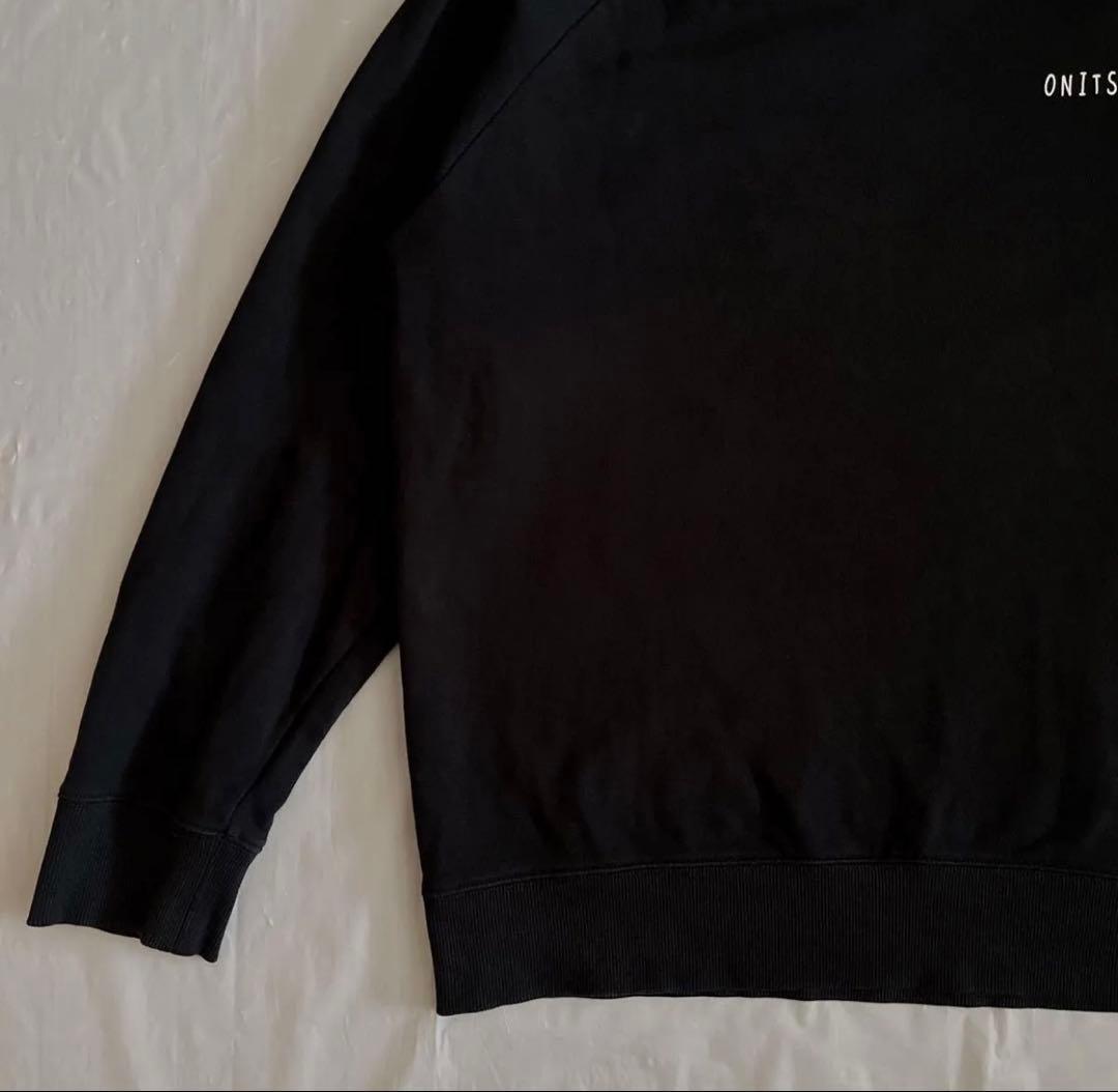 オニツカタイガー　トレーナーバックロOnitsukaTiger ユニセックス