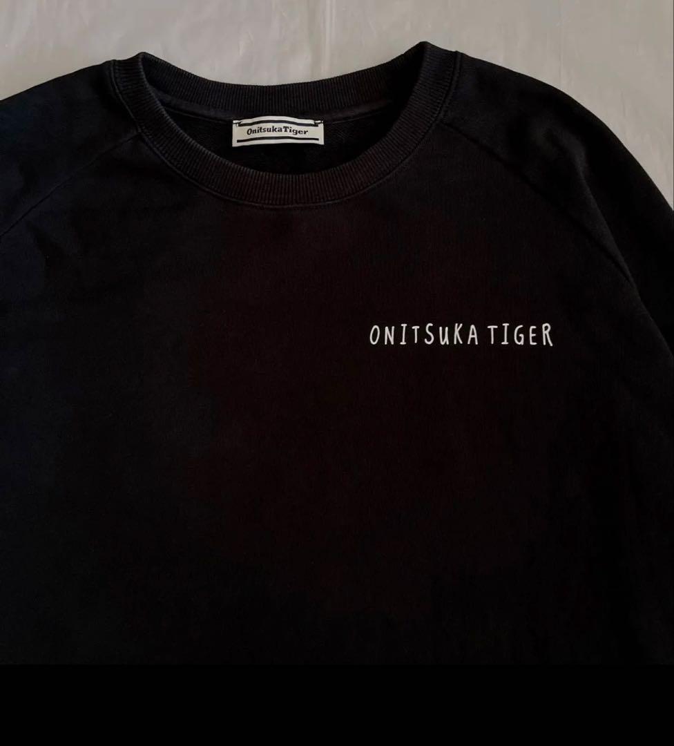 オニツカタイガー　トレーナーバックロOnitsukaTiger ユニセックス