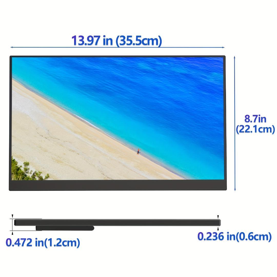 未使用 15.6型 2.5K タッチ対応 ポータブルモニター