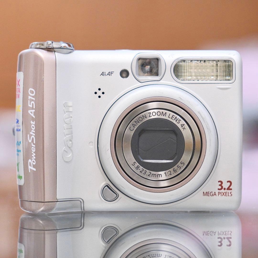 名機 動作品 平成レトロ Canon PowerShot A510 PC1107