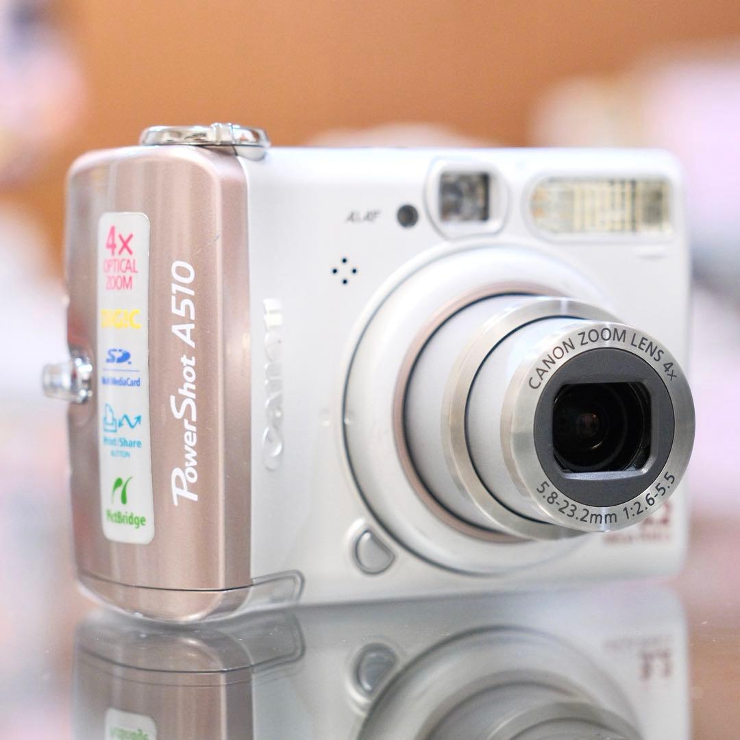 名機 動作品 平成レトロ Canon PowerShot A510 PC1107