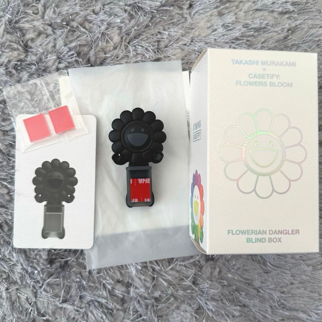 CASETiFY x 村上隆 お花ちゃん スマホフィギュア ブラック 黒