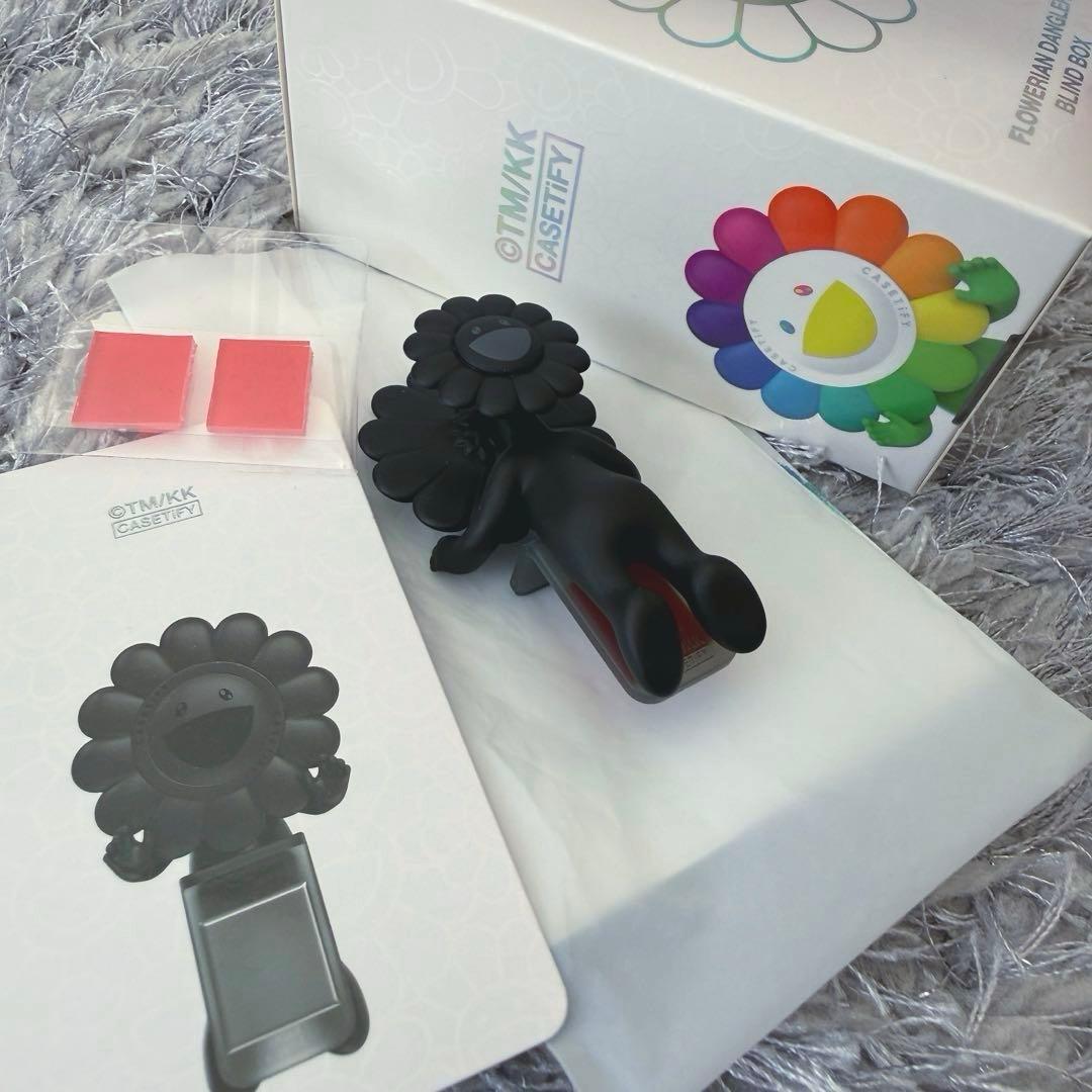 CASETiFY x 村上隆 お花ちゃん スマホフィギュア ブラック 黒