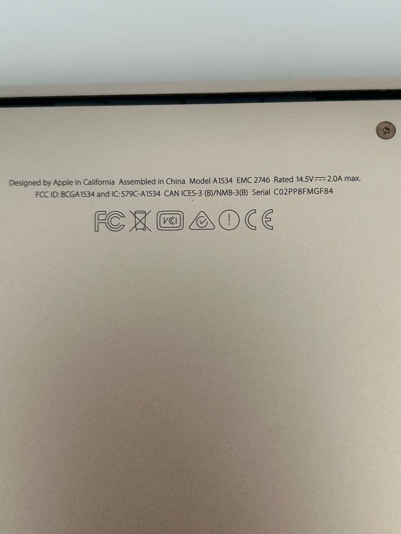 MacBook本体 MacBook Catalina