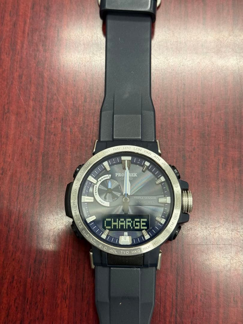 CASIO　PRO TREK デジタル腕時計 5578