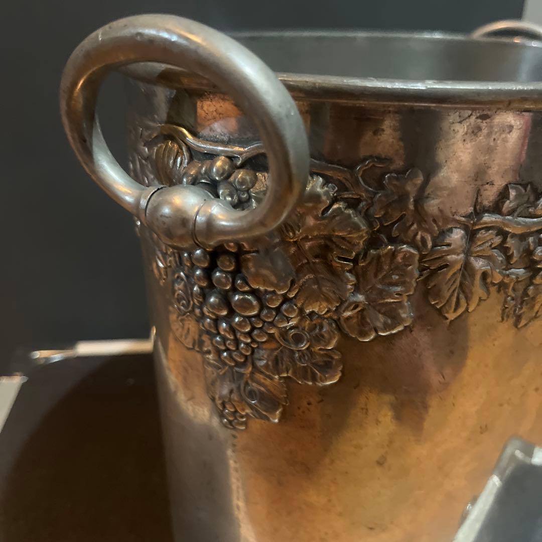 ドンペリニヨン　シャンパンクーラー　錫製