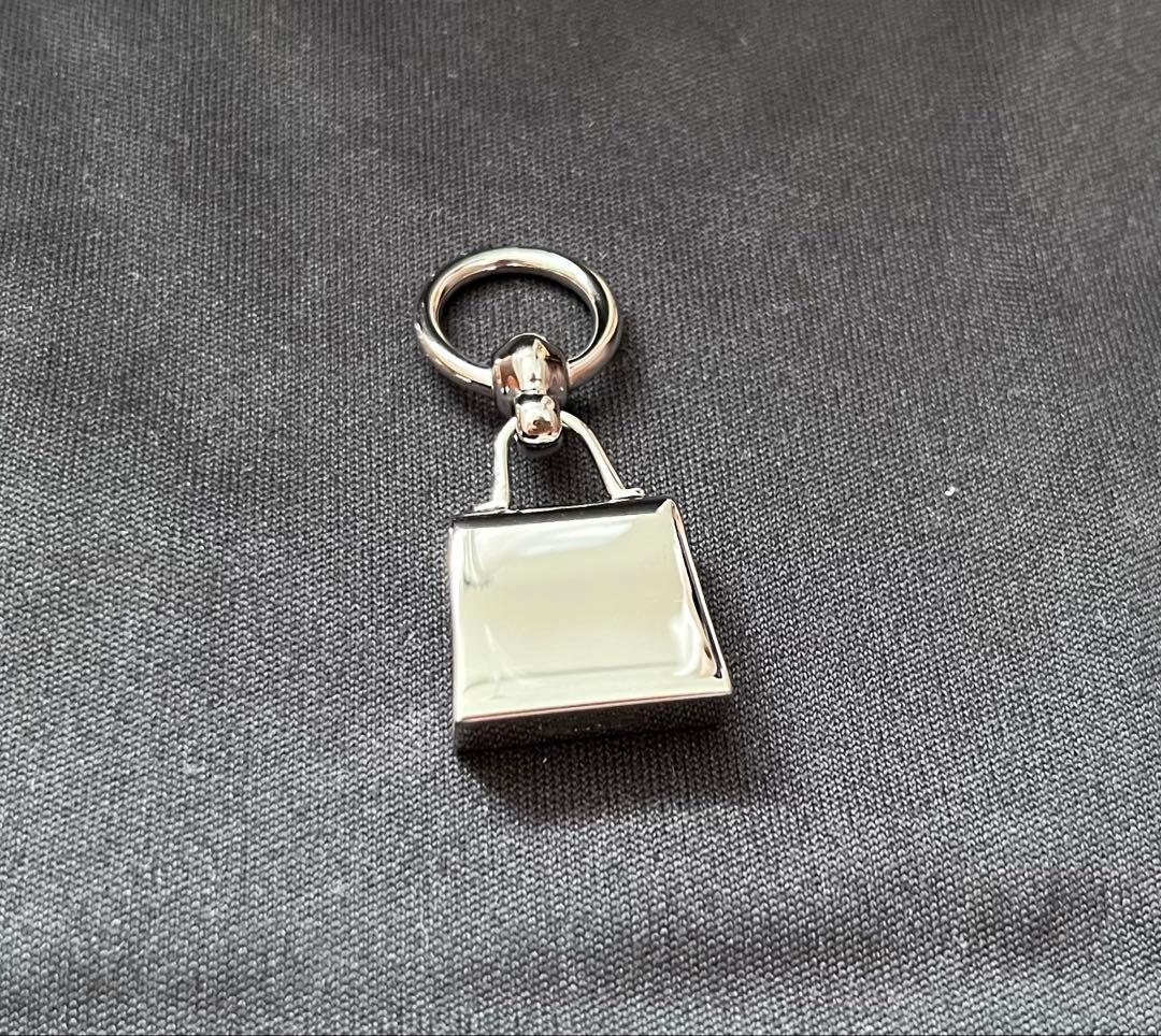 エルメス　ミニケリー　ツイリーリング　シルバー