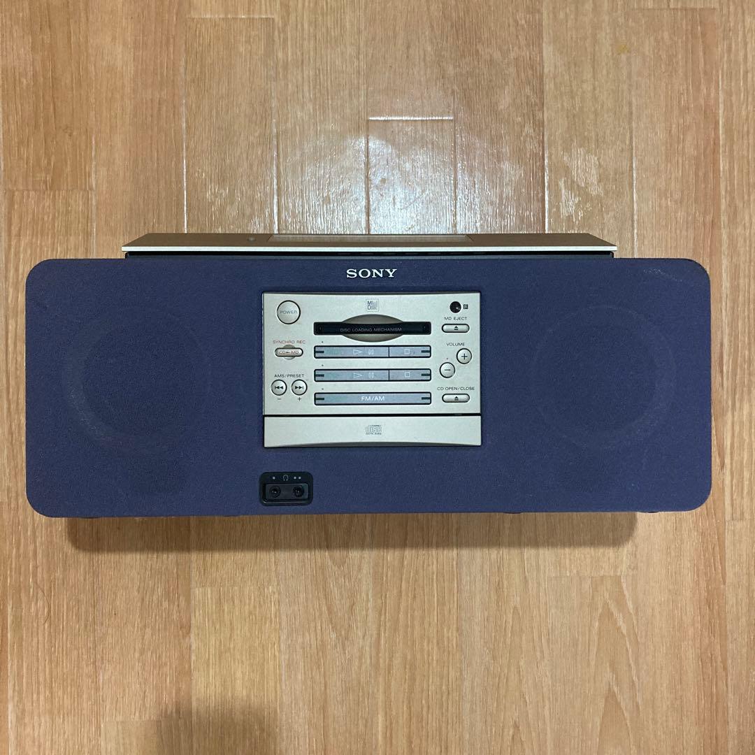 SONY パーソナルミニディスクシステム　ZS-M5 ジャンク品