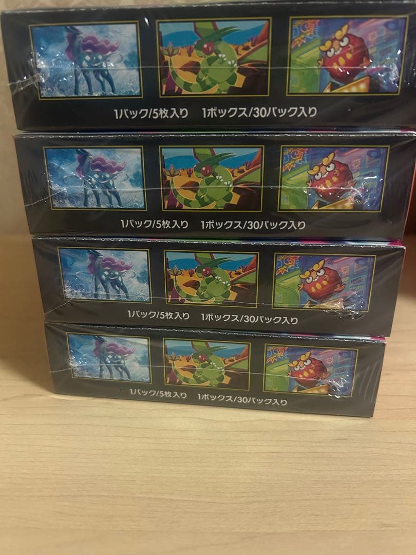 ポケモンカードゲーム インフェルノX メガ 4box シュリンク付き