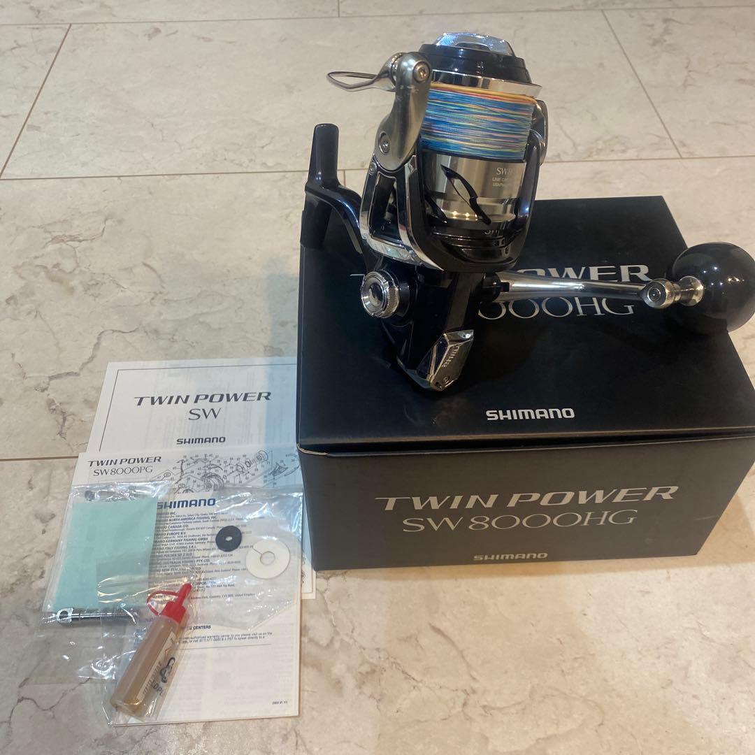 リール SHIMANO TWIN POWER SW8000HG