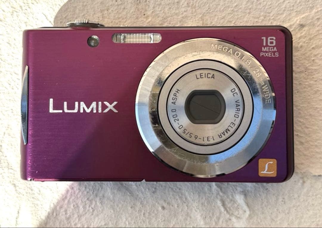 実写美⭕️【動作確認済】LUMIX DMC-FH5 デジカメ パープル