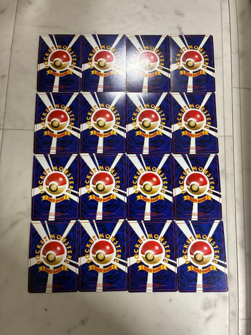 旧裏ポケモンカード キラ 16枚 まとめ売り