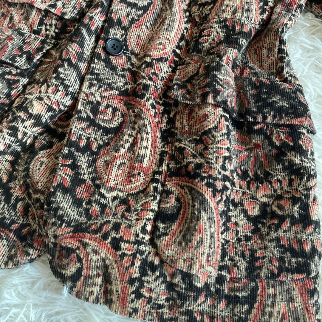 ケイちゃんエンジニアードガーメンツ ペイズリーコーデュロイ　セットアップ