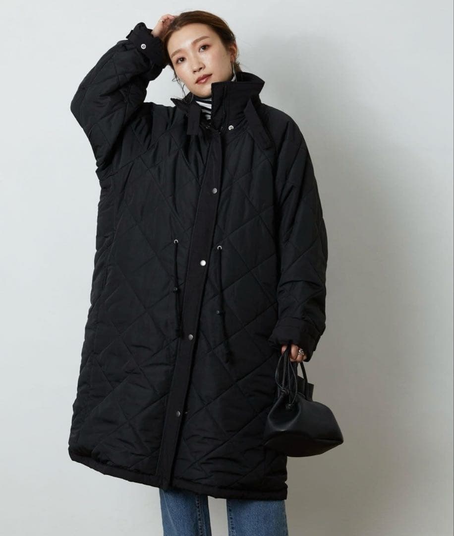 フリークスストア リバーシブルキルティングコート　オーバーサイズ フリー