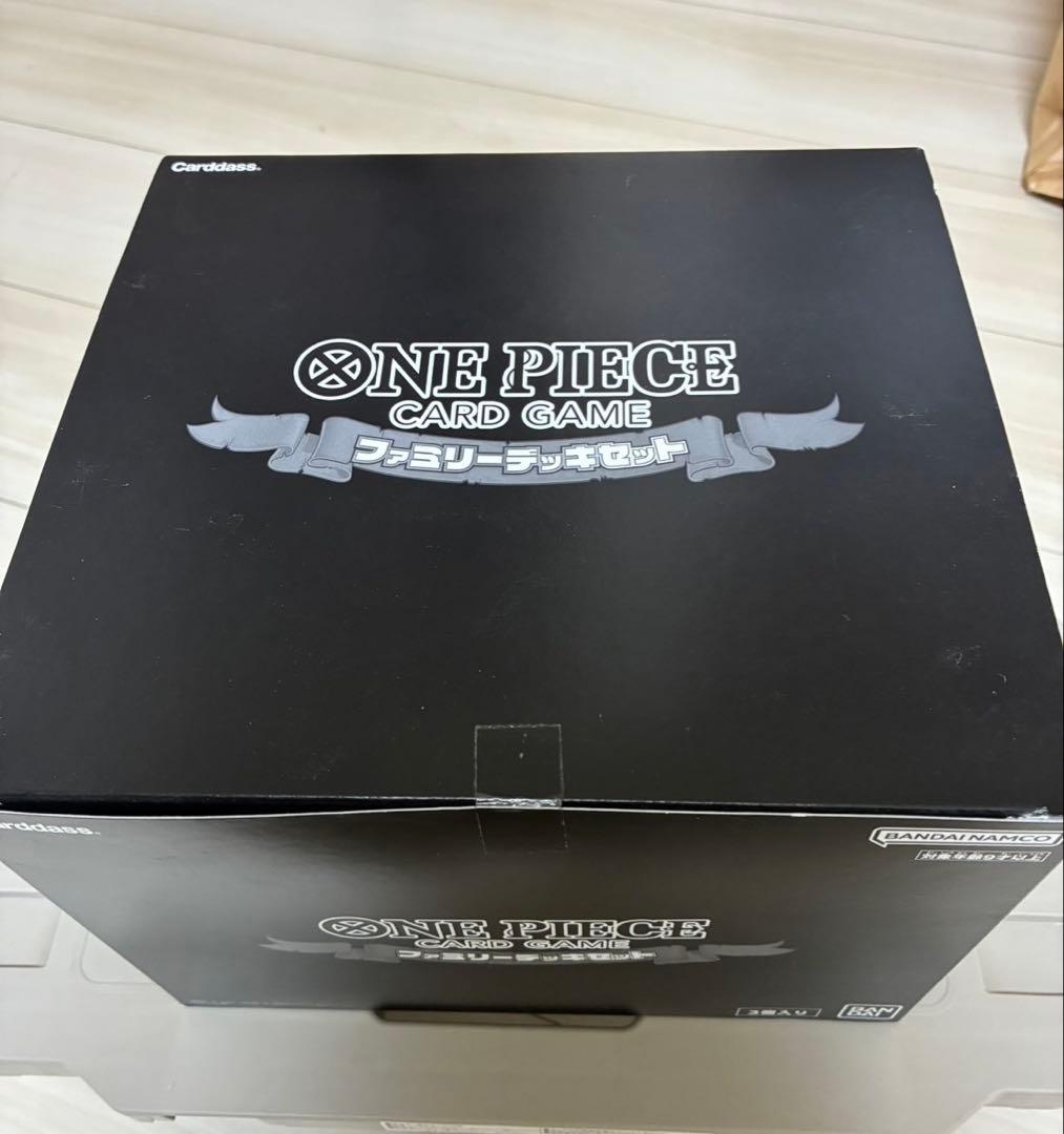 ONE PIECEカードゲーム ファミリーデッキセット カートン 3個入りセット