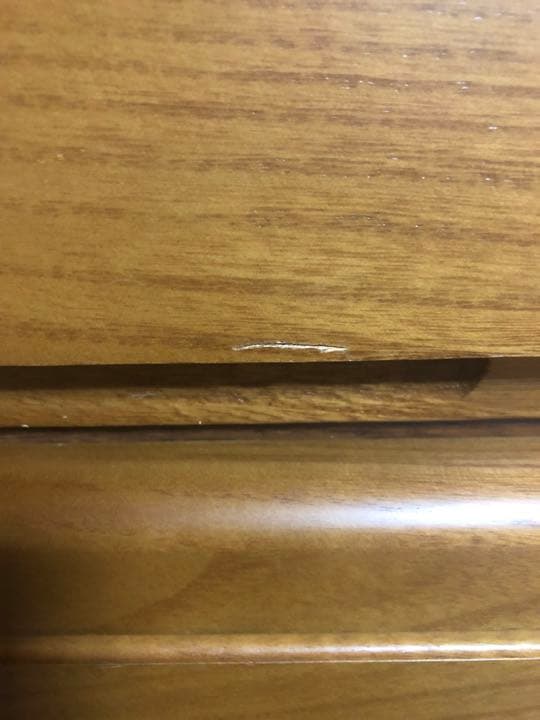 ニトリ　ハイチェスト　ローリエ　80MBR【送料込み】