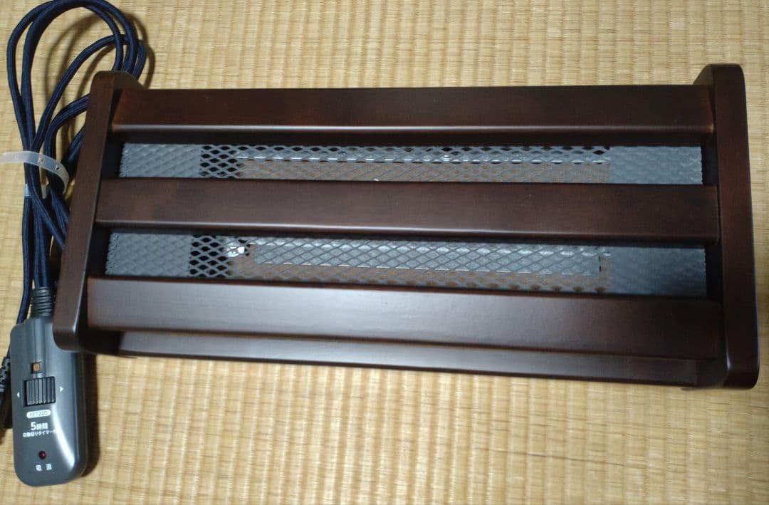 木枠フットヒーター　メトロ電気工業　MFH-18ET(DA)