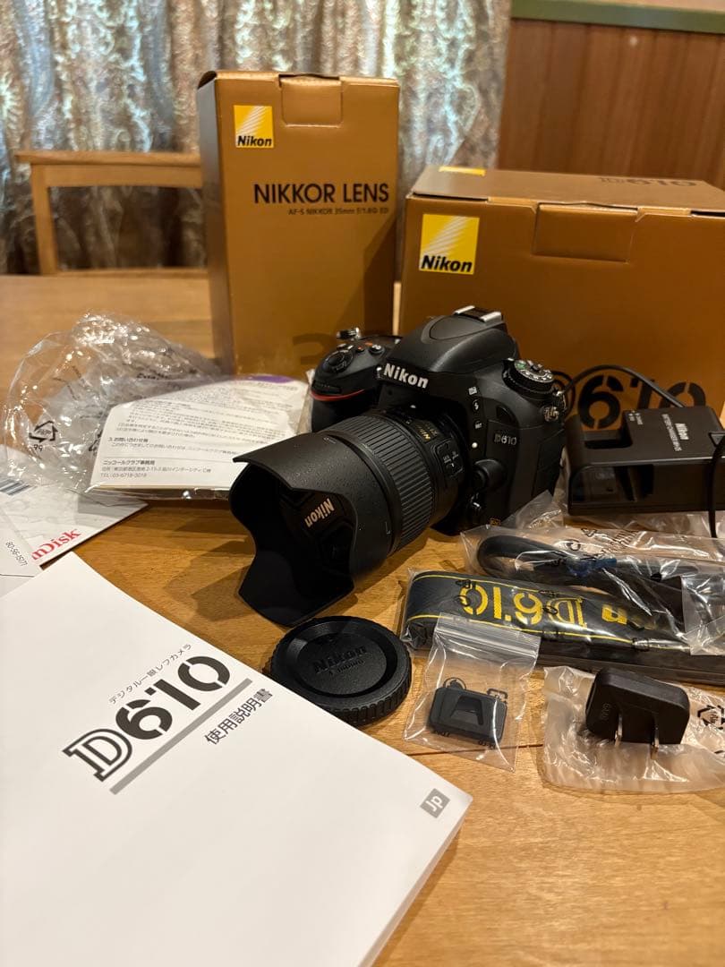 Nikon D610 一眼レフ 高速連写 フルサイズと単焦点レンズ