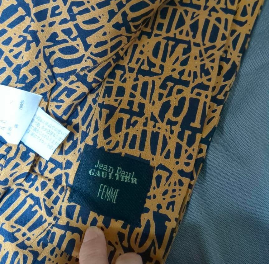 未使用　ジャンポールゴルチェ　浴衣