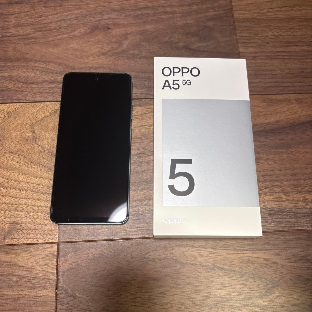 OPPO A5 5G SIMフリー スマートフォン グリーン 4GB/128GB