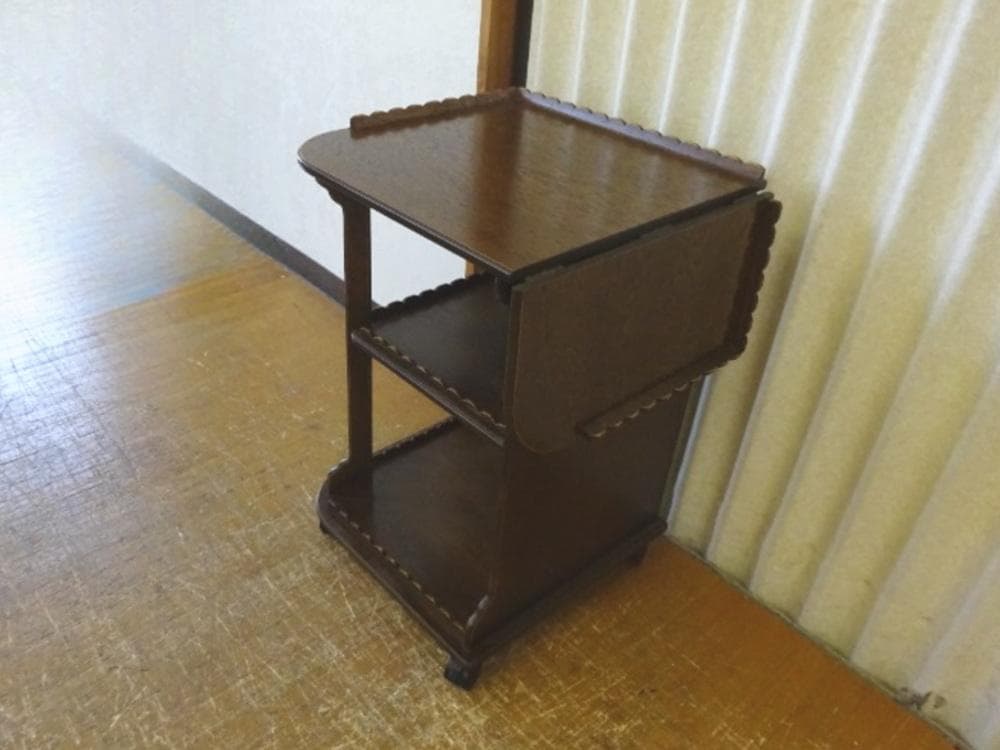 パリの雑貨屋　F-83　ダイニングワゴン　キッチンワゴン　キャスター付き