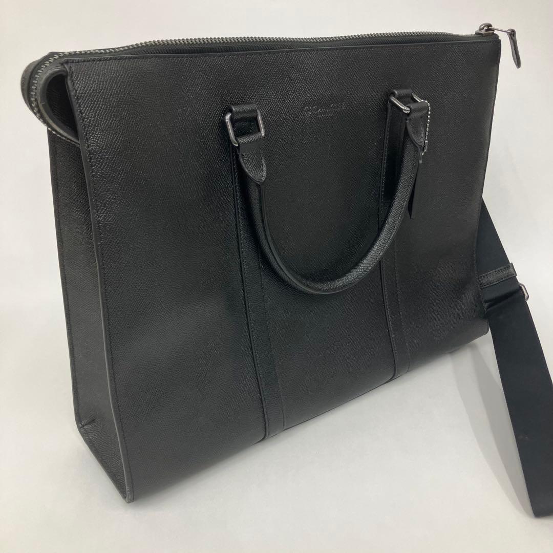 s*a様 【美品】コーチ CE439 2way ビジネスショルダーバッグ レザー