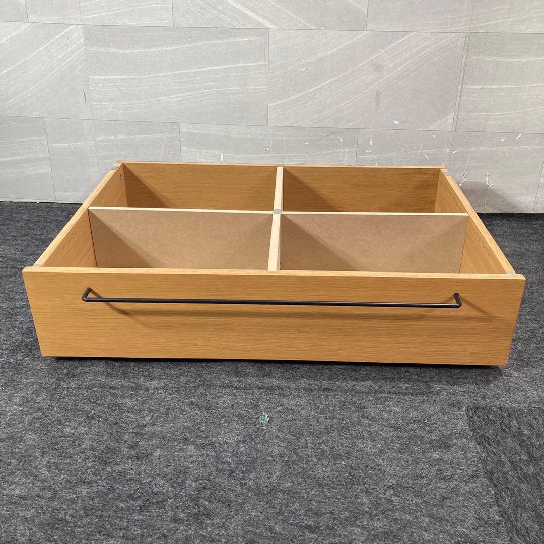 ナナちゃん① 無印良品 ベッドフレーム下収納 d4254