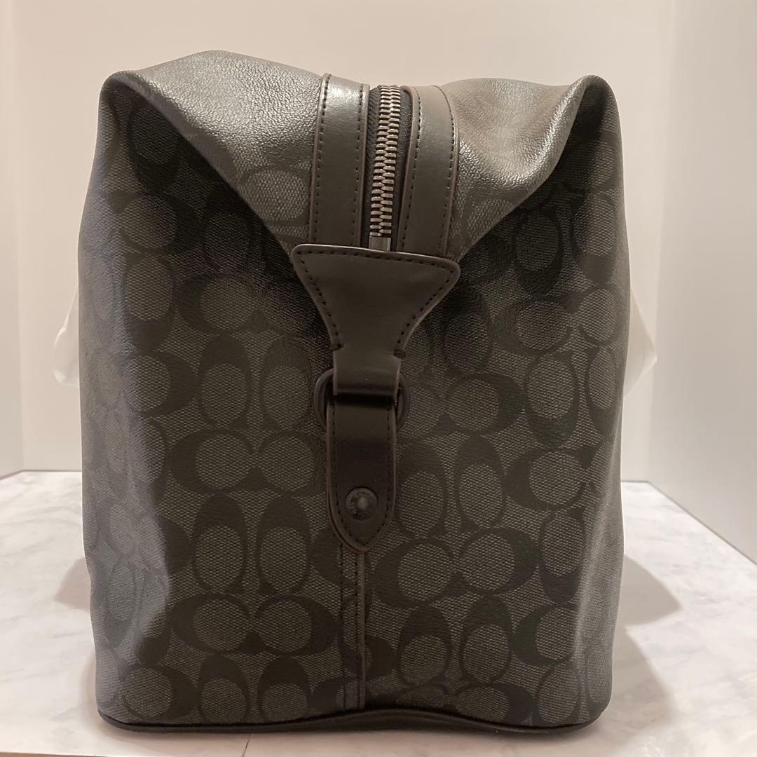 【新品未使用】大容量 COACH 2wayボストンバッグ ブラック F23207