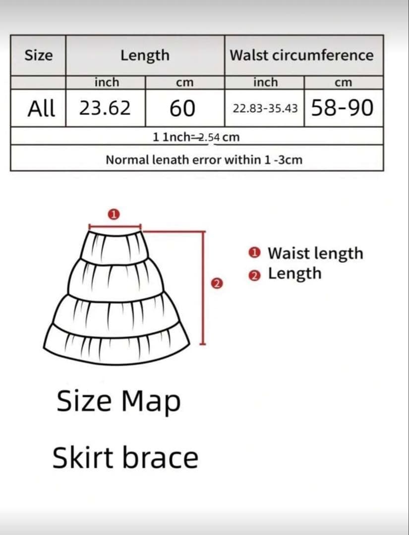 ウェディングドレス　パニエ付き