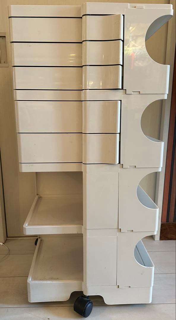 正規品　B-LINE/ボビーワゴン　4段ホワイト　MADE IN ITALY