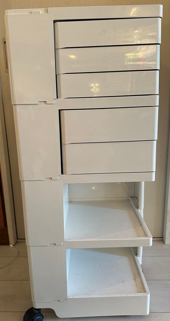 正規品　B-LINE/ボビーワゴン　4段ホワイト　MADE IN ITALY