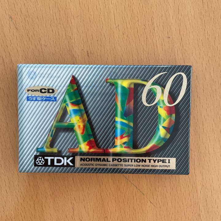 TDK カセットテープAD-60F  とTDK AD2-70