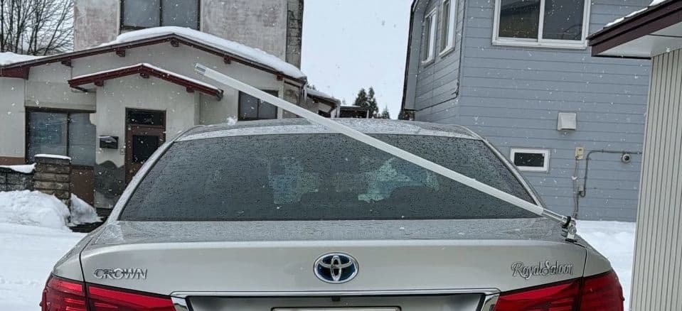 最新作！送料込！VIPアンテナ黒　本物ジャンクションプロデュース