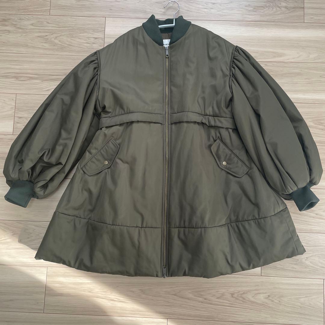 【完売品】machatt マチャット トップサーモフォルムコート カーキ