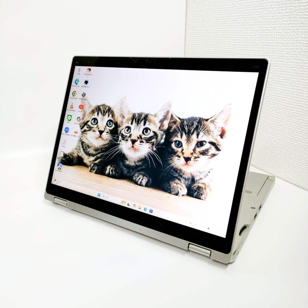 タッチパネル✨️第10世代i5/レッツノート/SSD/カメラ付き小型パソコン