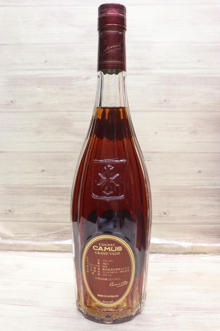 ◆未開栓4本 REMY MARTIN ナポレオン CAMUS V.S.O.P