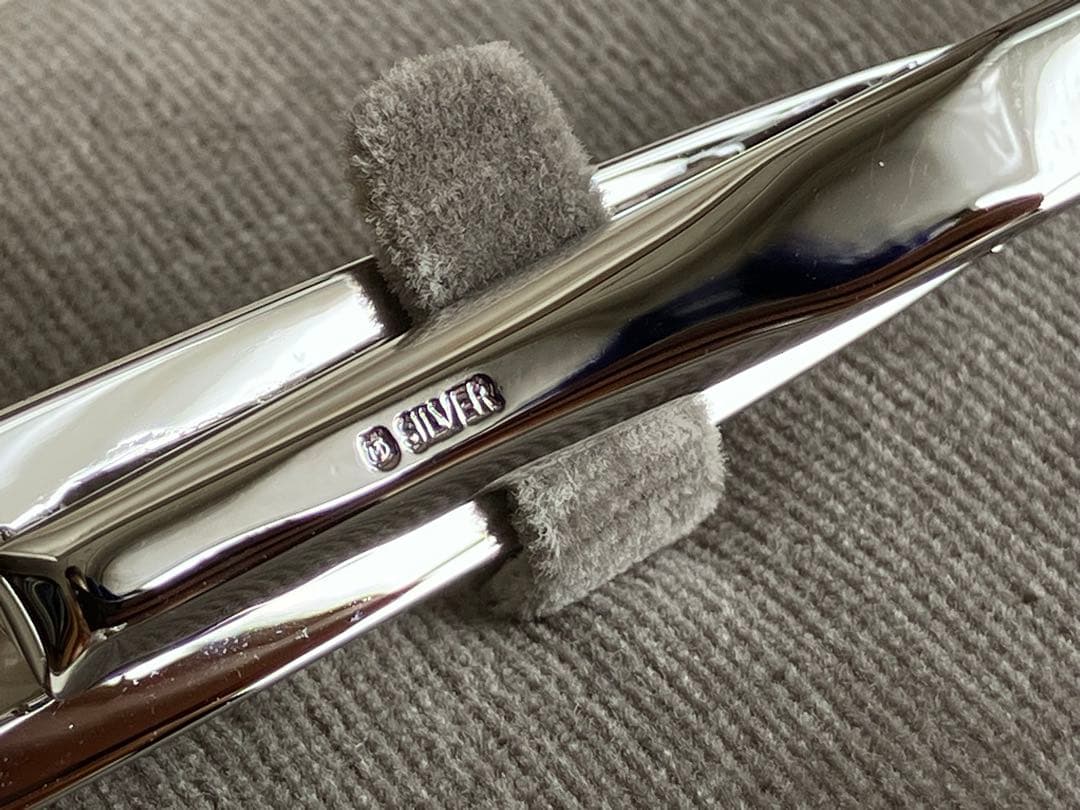 ③新品未使用 Mikimotoミキモトネクタイピン あこや真珠シルバー