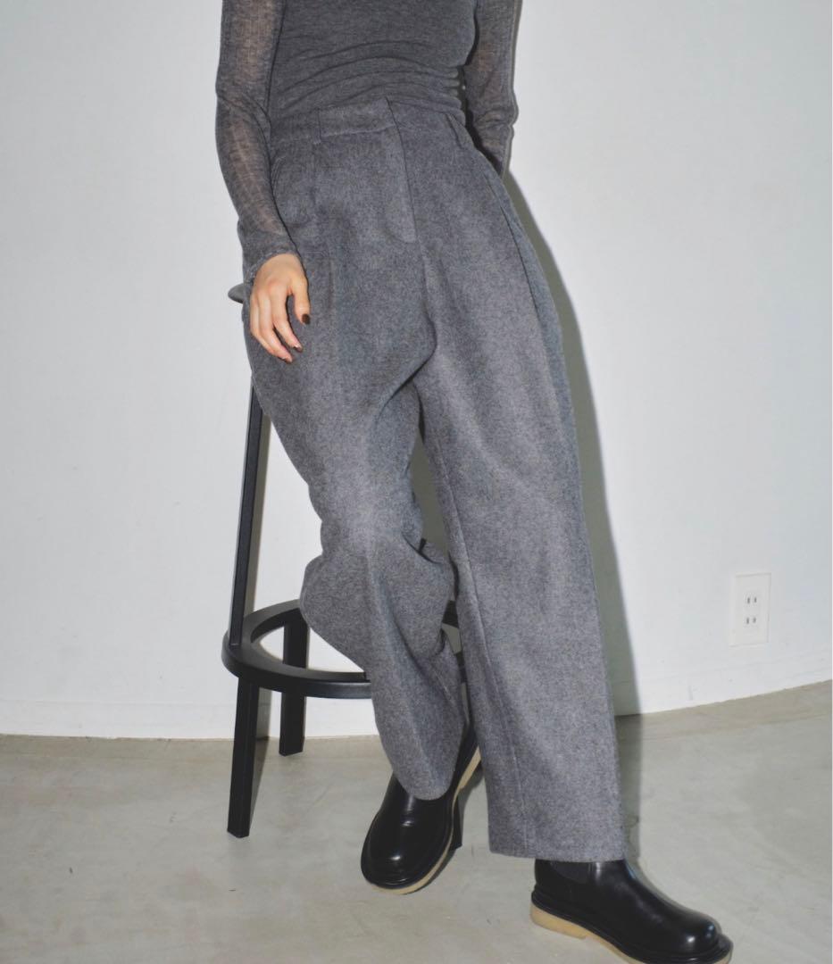 【TODAYFUL】ウールペインターパンツ グレー 38
