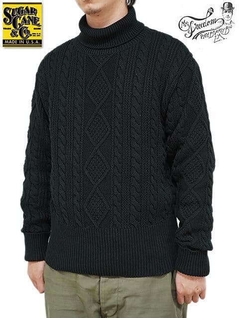 新品ミスターフリーダム SC90225　タートルネックニット　　Мサイズ