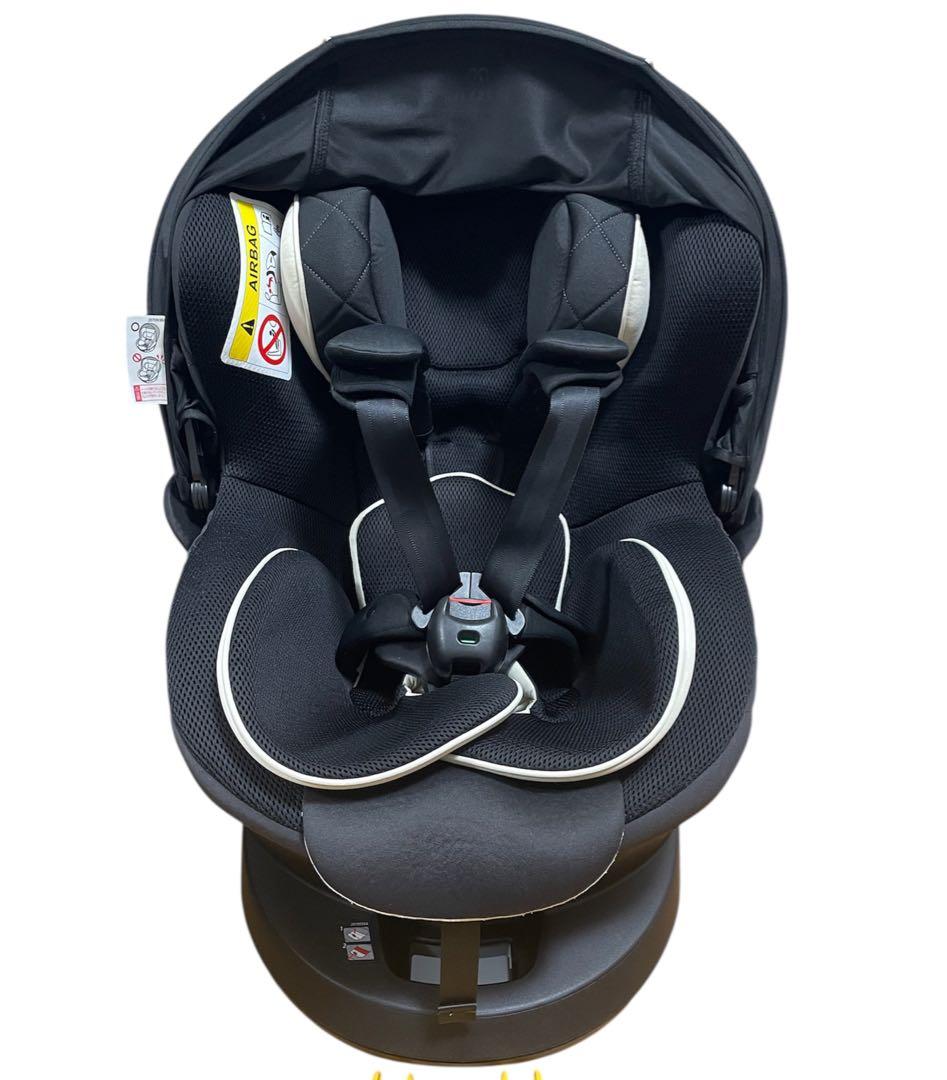 エールベベ チャイルドシート クルット 6i グランス グランブラック 箱あり
