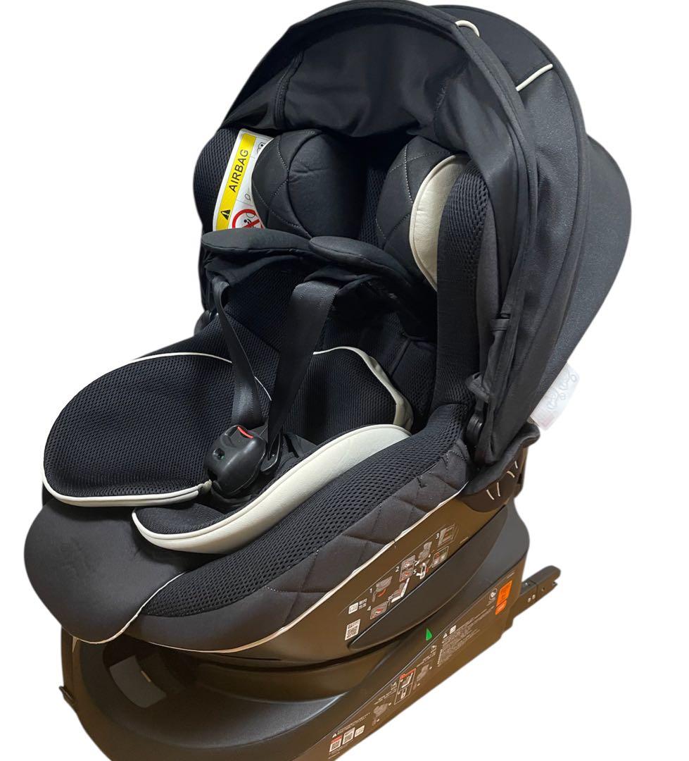 エールベベ チャイルドシート クルット 6i グランス グランブラック 箱あり