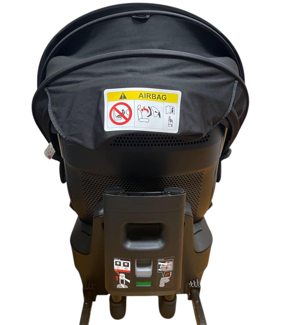 エールベベ チャイルドシート クルット 6i グランス グランブラック 箱あり