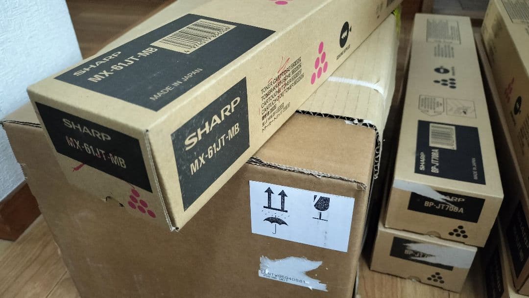 シャープ 複合機 定着ユニット MX2631等トナー MX61JT BPJT70