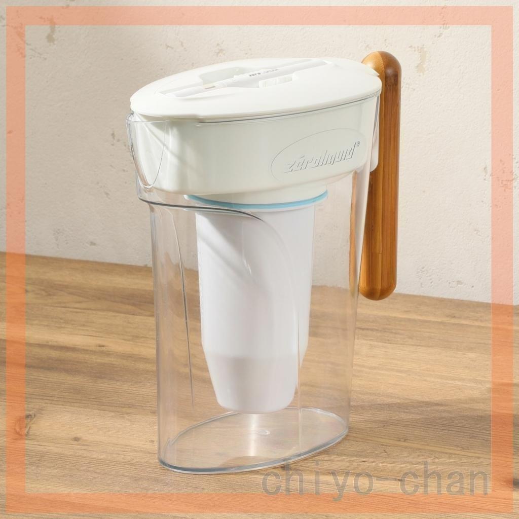 【２個セット】６層浄水フィルター搭載 素材の味を引き立てる ＺＥＲＯピッチャー