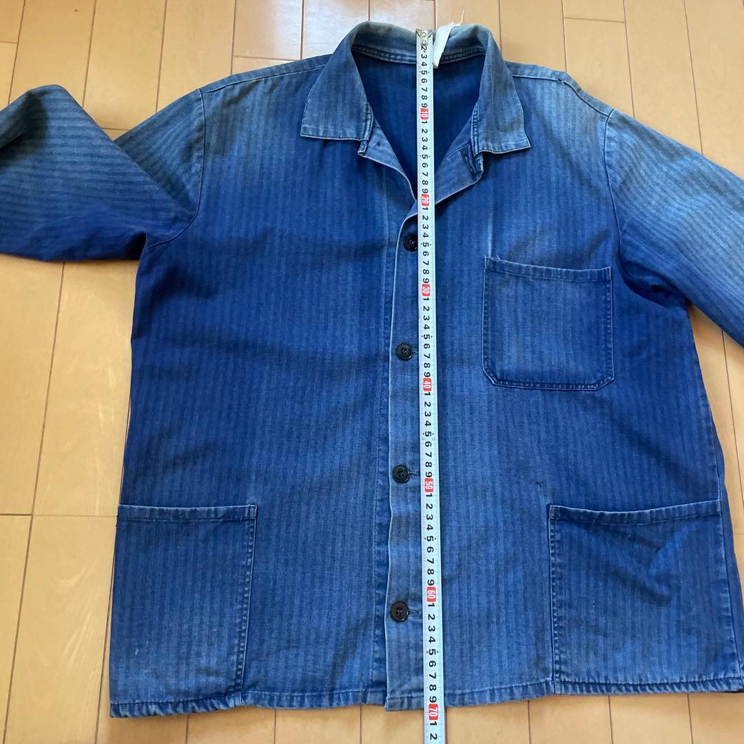 70s 80s ヴィンテージ フレンチ モールスキンジャケット ユーロ 古着