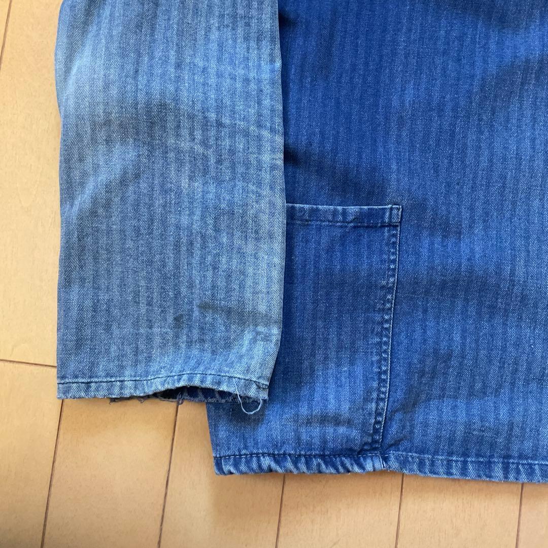 70s 80s ヴィンテージ フレンチ モールスキンジャケット ユーロ 古着