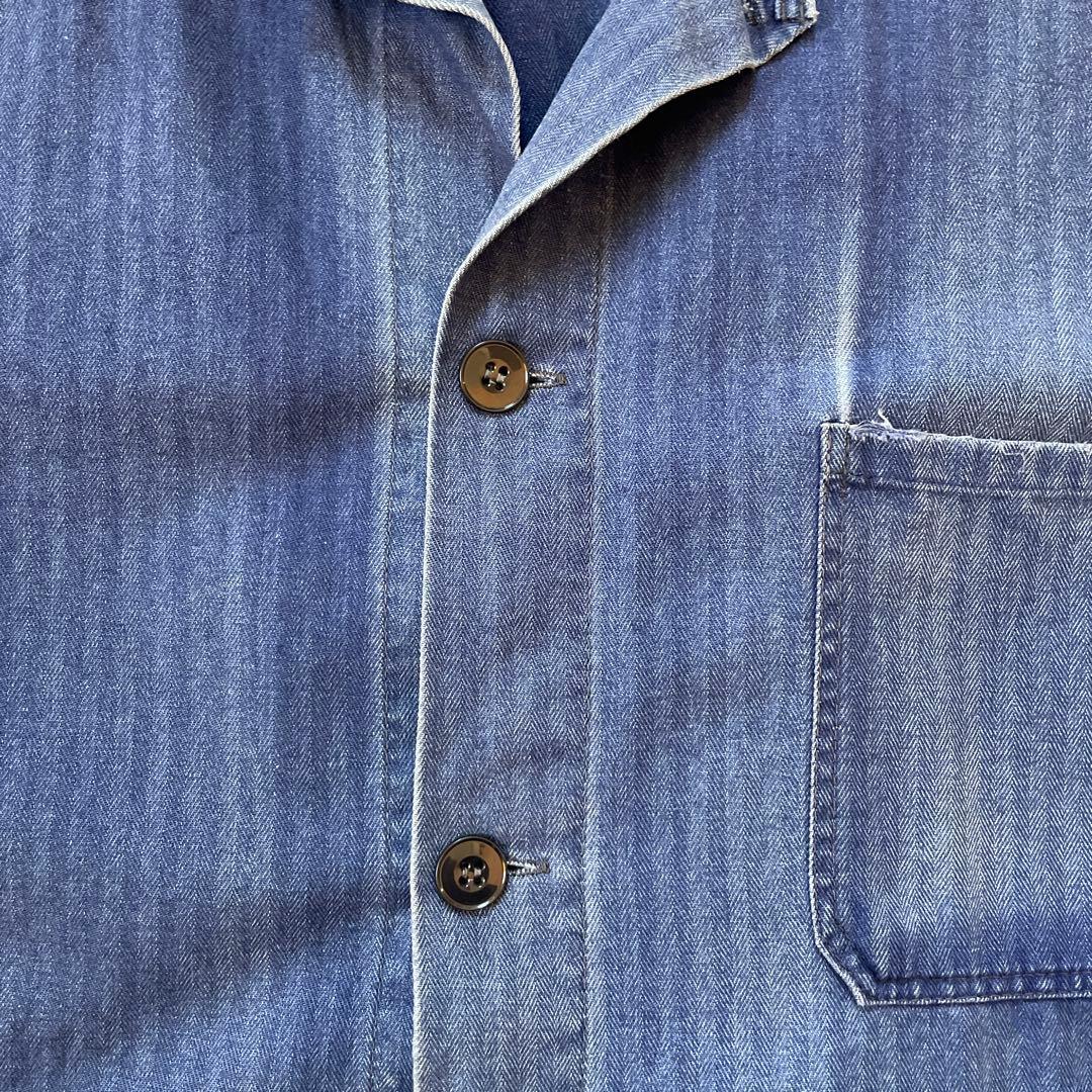 70s 80s ヴィンテージ フレンチ モールスキンジャケット ユーロ 古着