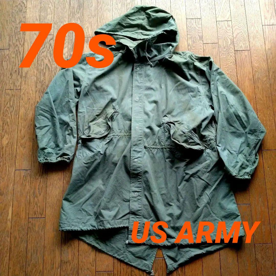 70s US ARMY アメリカ軍　スノーパーカー　ミリタリー　モッズ　コート