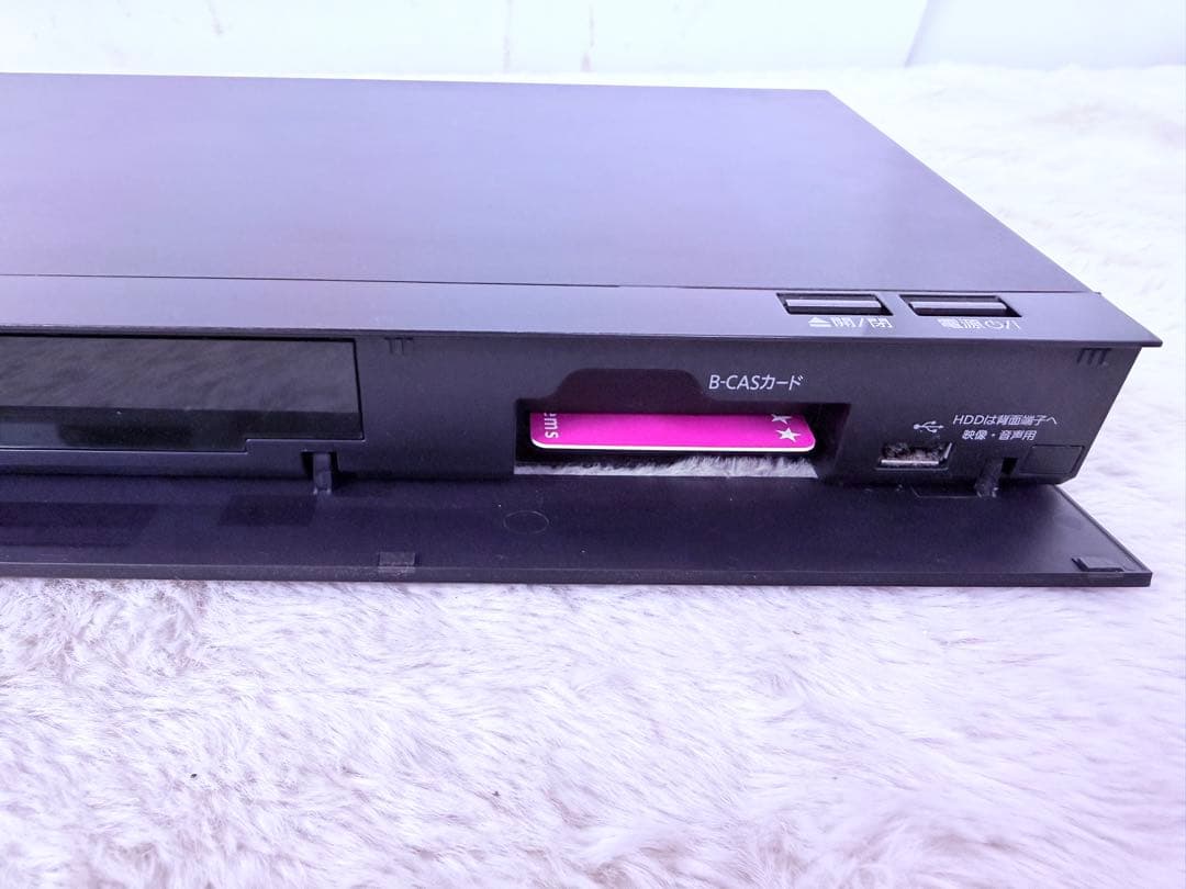 美品Panasonic DMR-BRW1050ブルーレイ 1TB 新品リモコン付